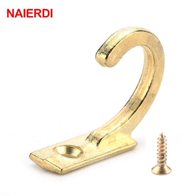 Furniture Hardware Manufacturer - Naierdi 10 Pcs Kleine Antieke Haken