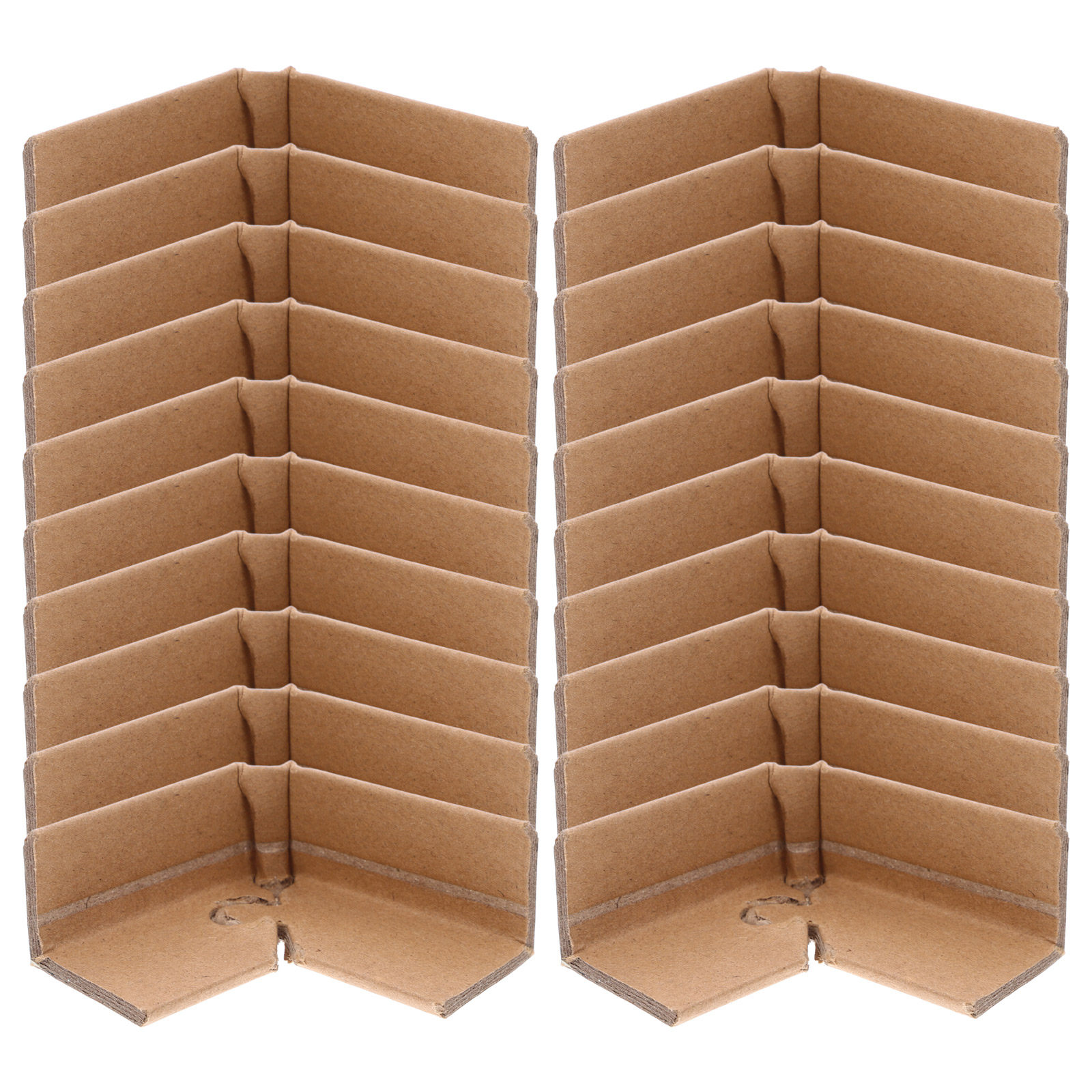 Furniture Hardware Manufacturer - 20 stuks versterkte papieren hoekbeschermers Lock-Clip