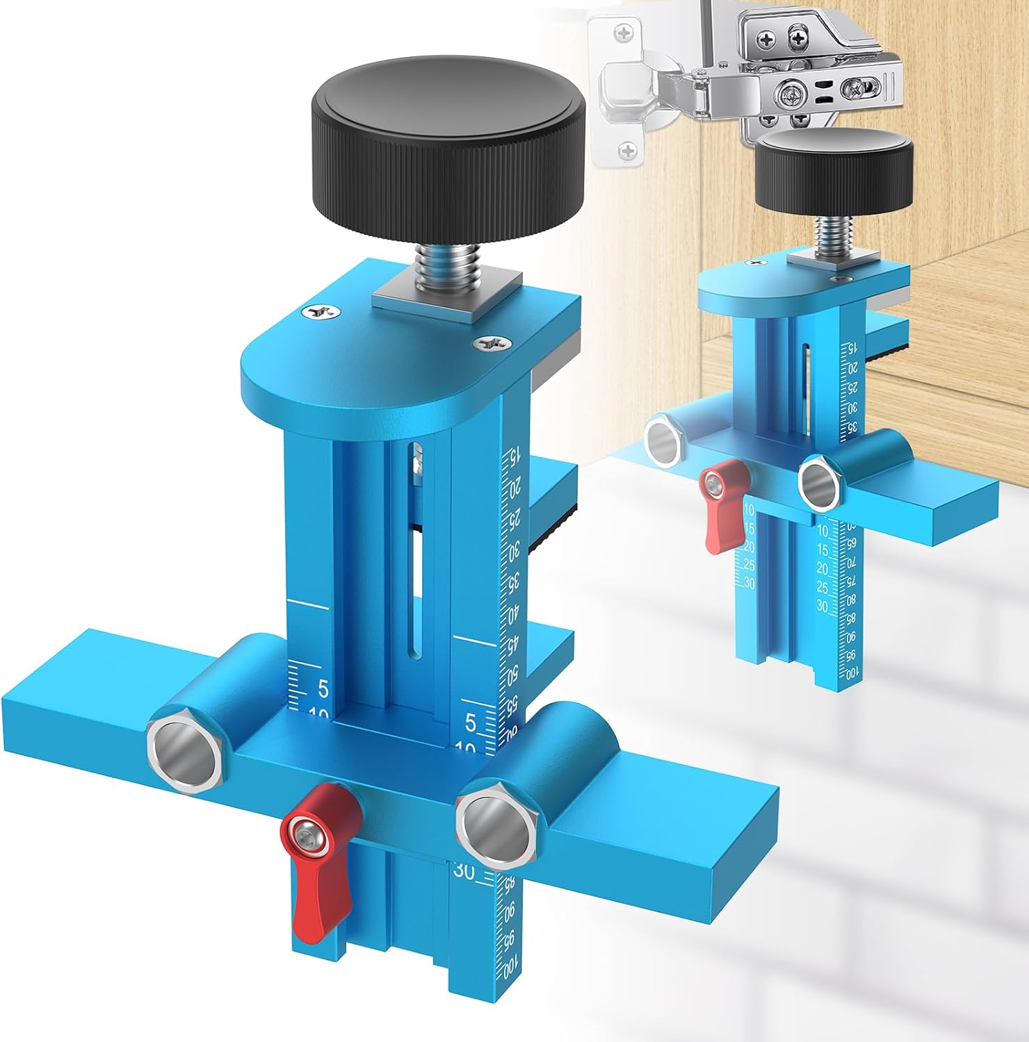 3-in-1 kastdeur montagehulpstu - Furniture Hardware Jig recensie en prijs